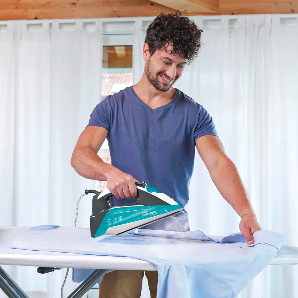Polti Vaporella Quick & Slide QS220 Ferro A Vapore Alluminio 2400 W Verde, Bianco - immagine 3