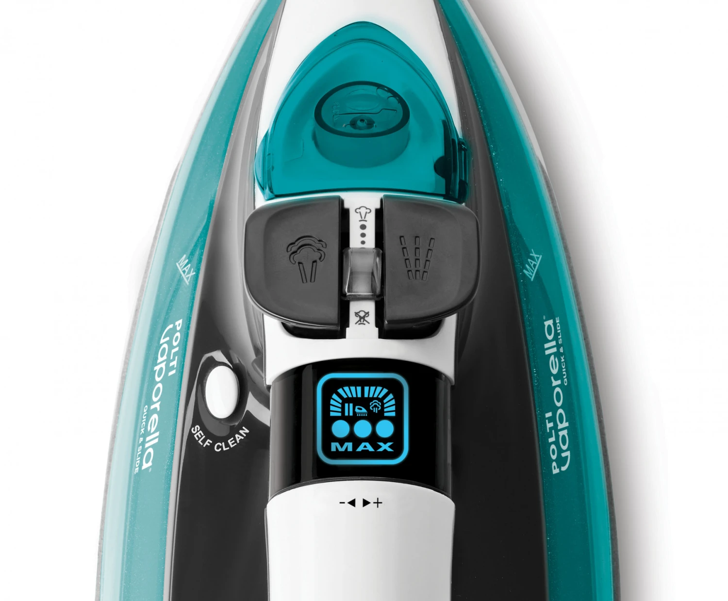 Polti Vaporella Quick & Slide QS220 Ferro A Vapore Alluminio 2400 W Verde, Bianco - immagine 8
