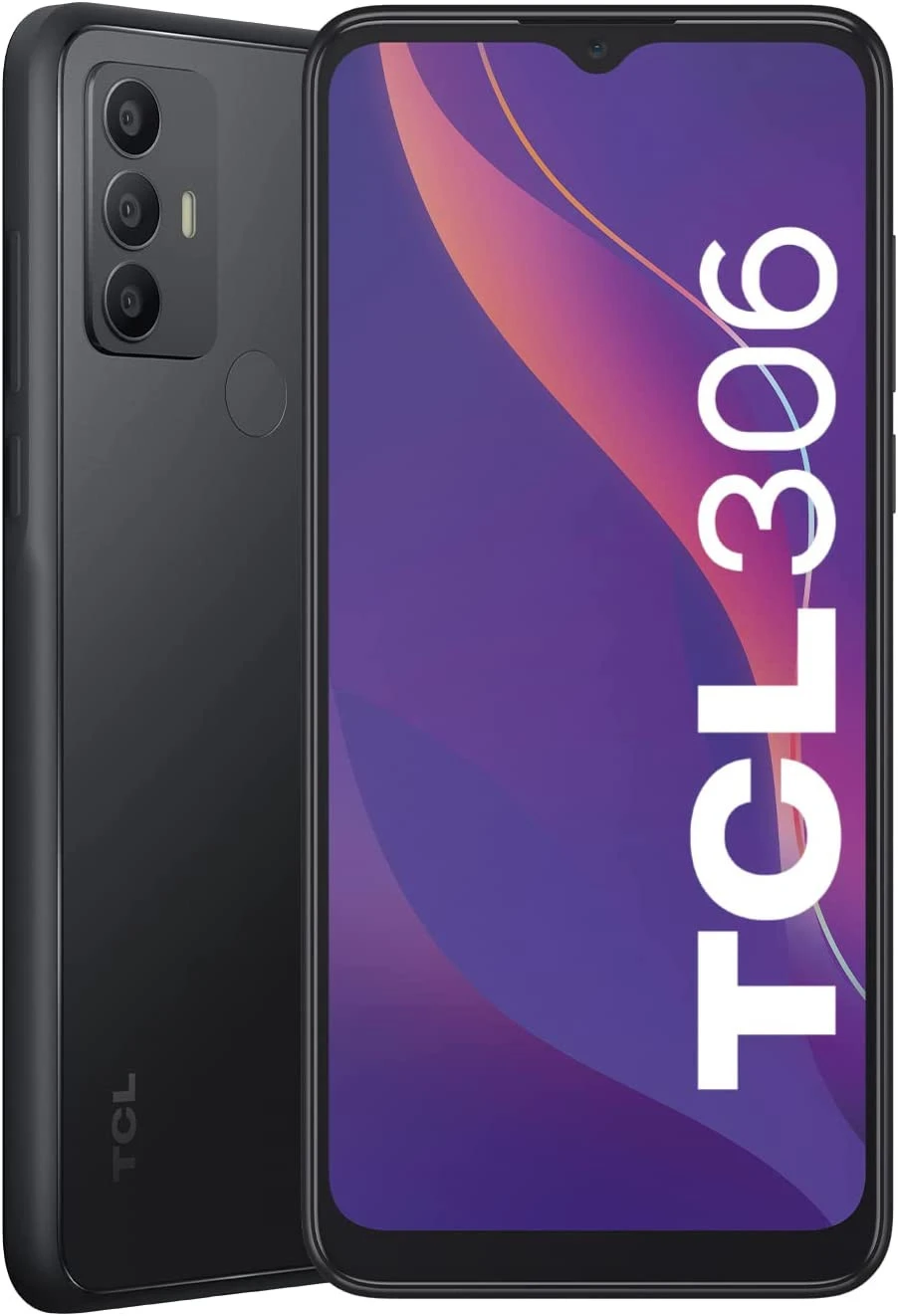 TCL 306 Smartphone Doppia SIM Android 12 4G 3 GB 32 GB 5000 MAh Grigio - immagine 3