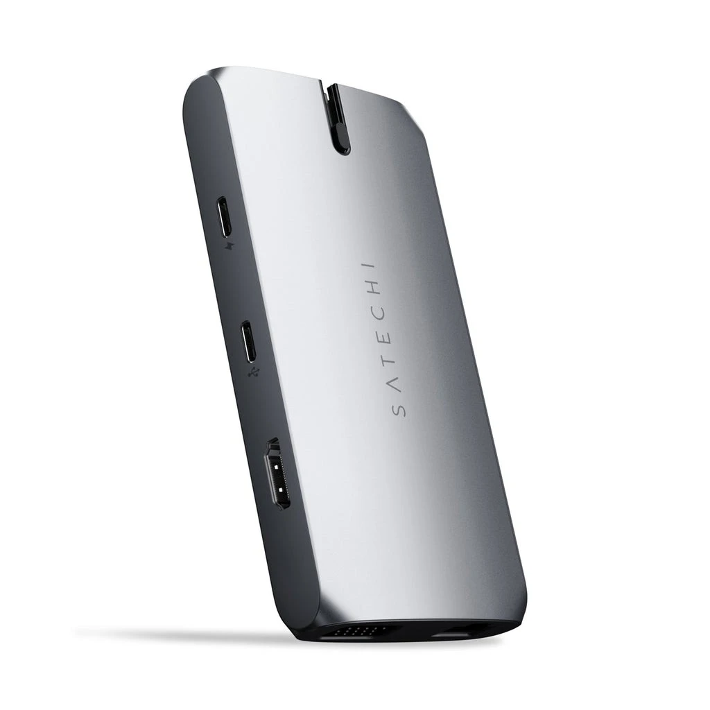 Satechi ST-UCMBAM Hub Di Interfaccia USB 2.0 Type-C Nero, Argento