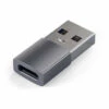 Satechi ST-TAUCM Adattatore Per Inversione Del Genere Dei Cavi USB-A USB-C Grigio