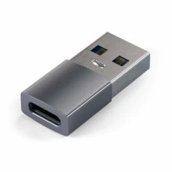 Satechi ST-TAUCM Adattatore Per Inversione Del Genere Dei Cavi USB-A USB-C Grigio