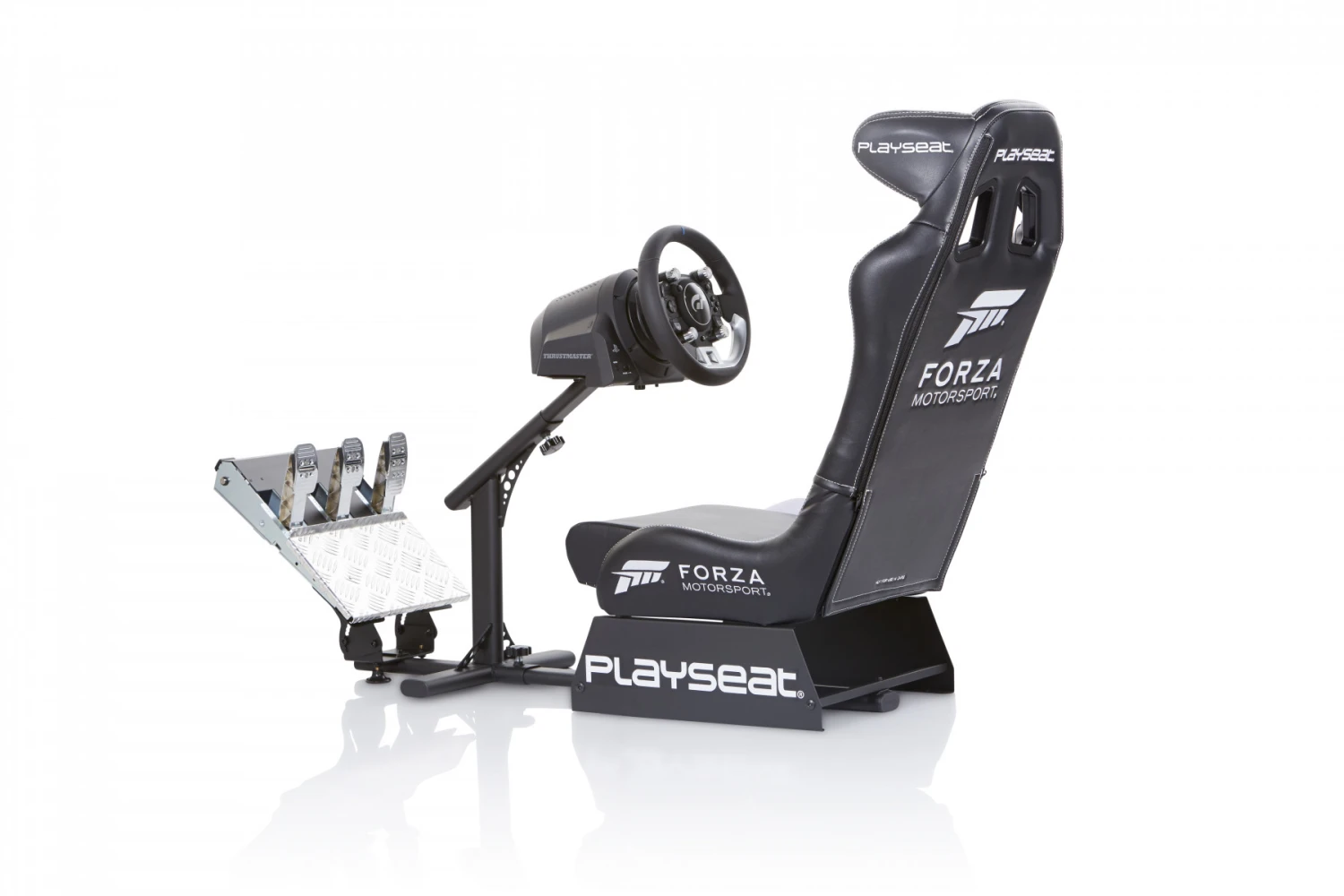 Playseat Forza Motorsport Sedia Per Gaming Universale Sedia Tappezzata Nero, Bianco - immagine 4