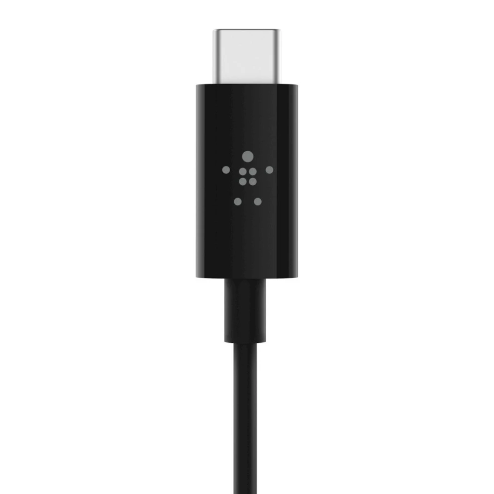 Belkin RockStar™ 3.5mm Audio Cable With USB-C™ Connector Cavo Audio USB C Nero - immagine 5