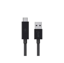 Belkin USB-A - USB-C, 0.9m Cavo USB 0,9 M USB 3.2 Gen 2 (3.1 Gen 2) USB A USB C Nero