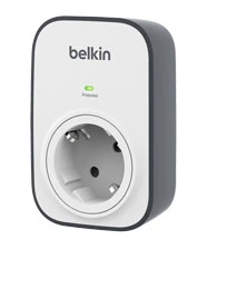 Belkin BSV102vf Nero, Bianco 1 Presa(e) AC