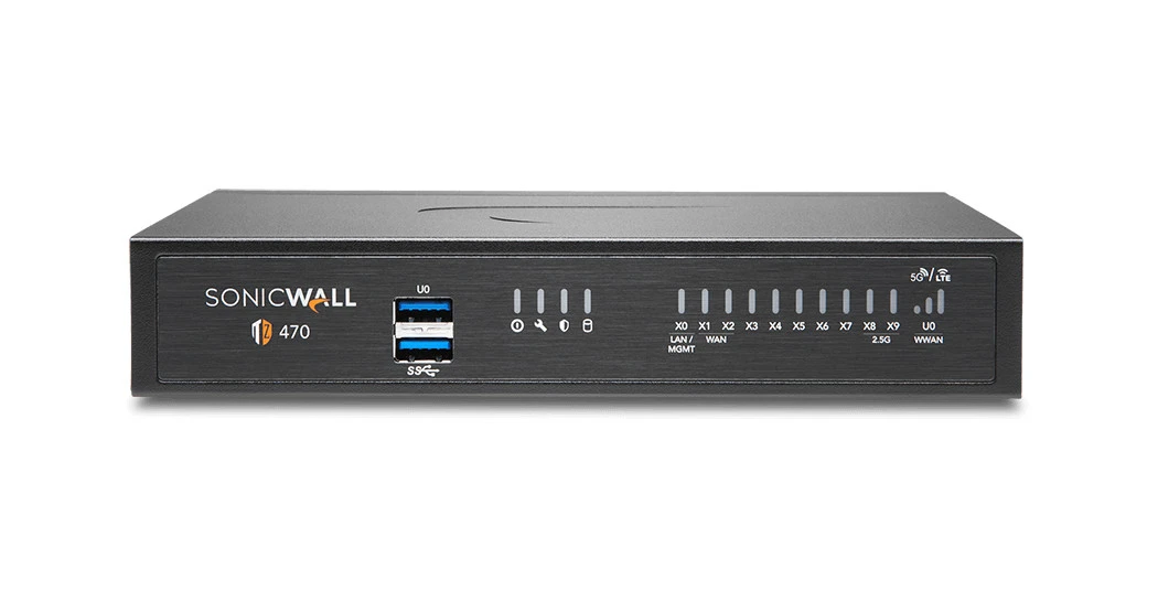 SonicWall TZ470 Firewall (hardware) 3500 Mbit/s