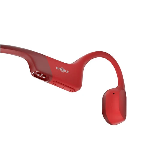 Shokz OPENRUN Auricolare Wireless Passanuca Sport Bluetooth Rosso - immagine 3