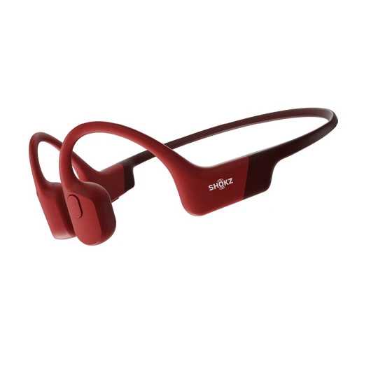 Shokz OPENRUN Auricolare Wireless Passanuca Sport Bluetooth Rosso