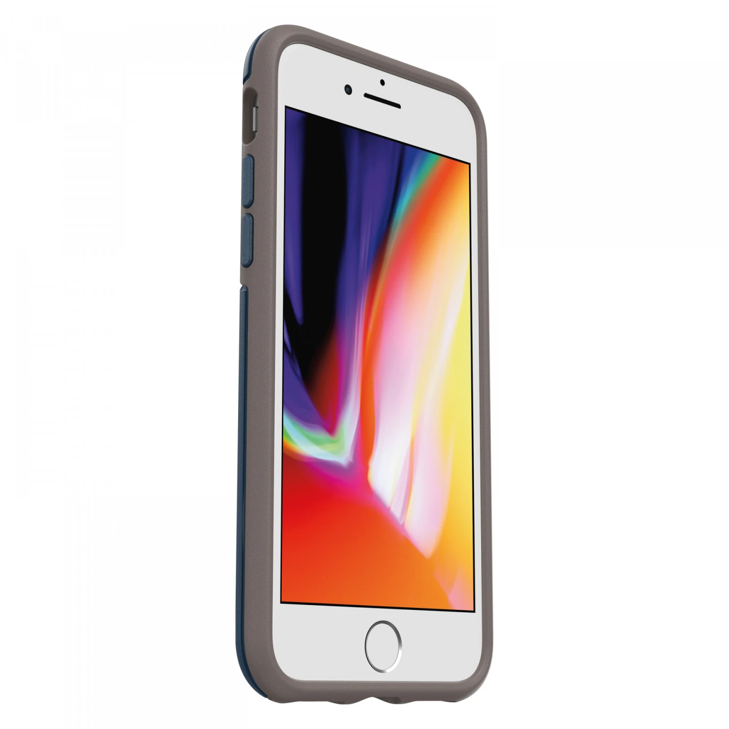 OtterBox Custodia Symmetry Con Popsockets Per Apple Iphone SE 2022 2020 A2783 A2275 Iphone 8 A1863 Iphone 7 A1660 Blu - immagine 7