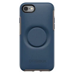 OtterBox Custodia Symmetry Con Popsockets Per Apple Iphone SE 2022 2020 A2783 A2275 Iphone 8 A1863 Iphone 7 A1660 Blu