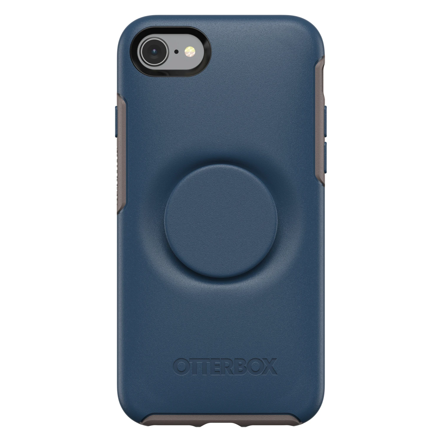 OtterBox Custodia Symmetry Con Popsockets Per Apple Iphone SE 2022 2020 A2783 A2275 Iphone 8 A1863 Iphone 7 A1660 Blu