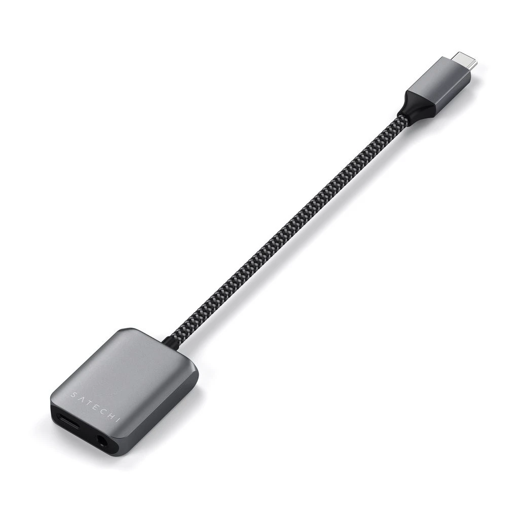 Satechi ST-UCAPDAM Adattatore Per Inversione Del Genere Dei Cavi USB-C USB-C/3.5mm Grigio - immagine 4
