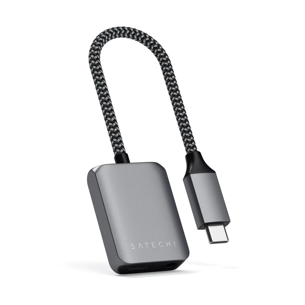 Satechi ST-UCAPDAM Adattatore Per Inversione Del Genere Dei Cavi USB-C USB-C/3.5mm Grigio - immagine 5