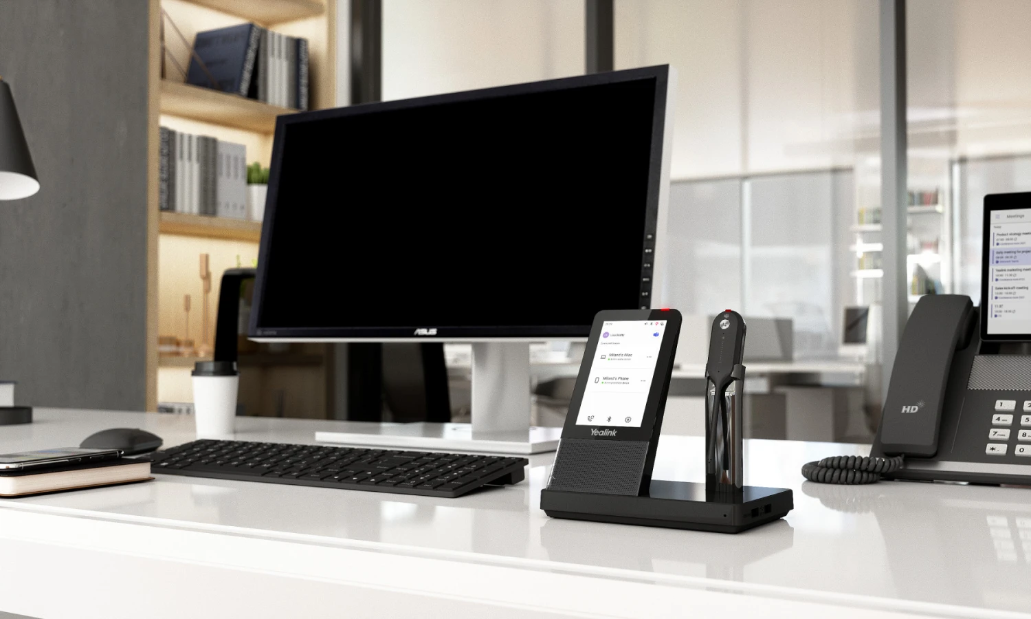 Yealink WH67 Teams Sistema Di Audioconferenza Personale Bluetooth Nero - immagine 5