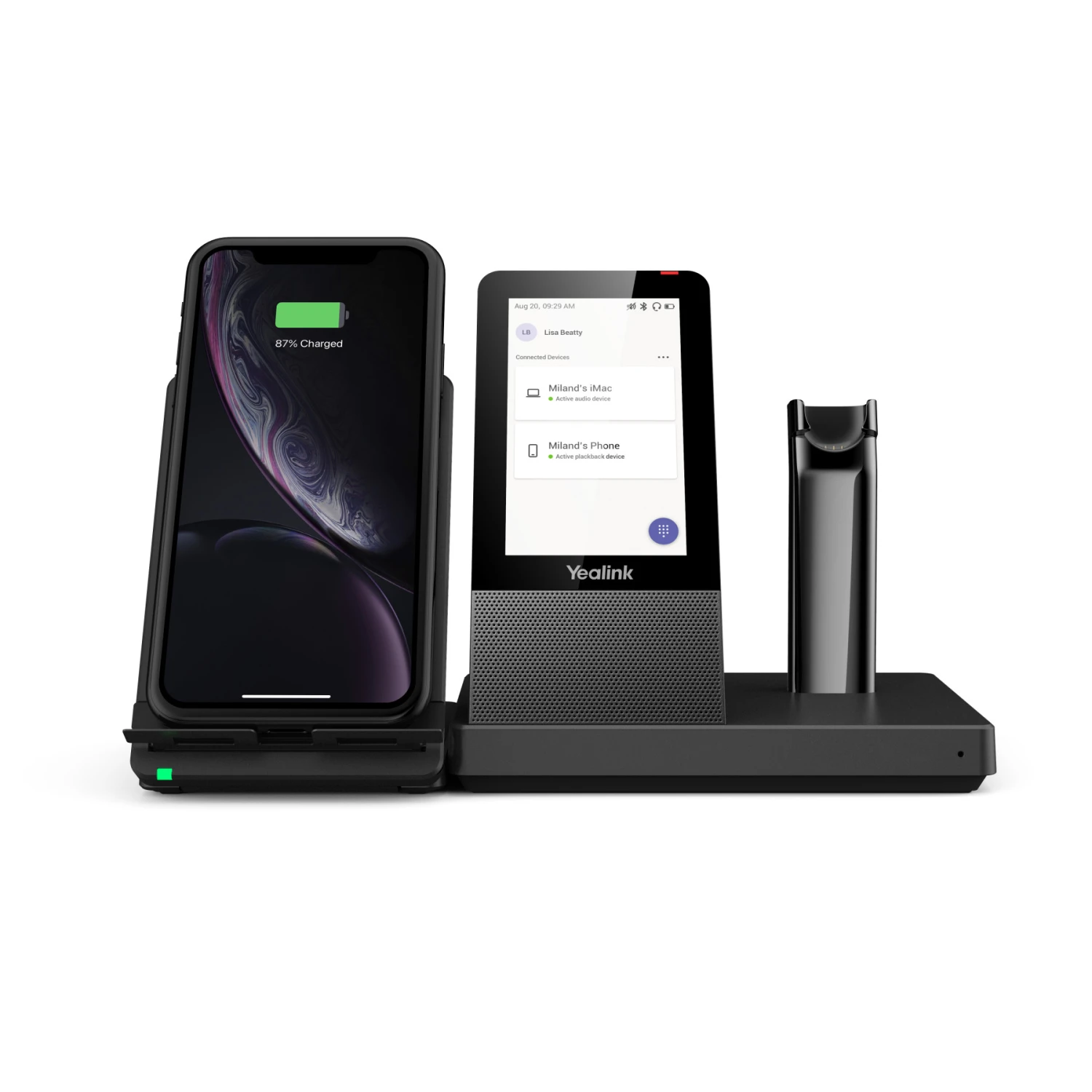 Yealink WH67 Teams Sistema Di Audioconferenza Personale Bluetooth Nero - immagine 10