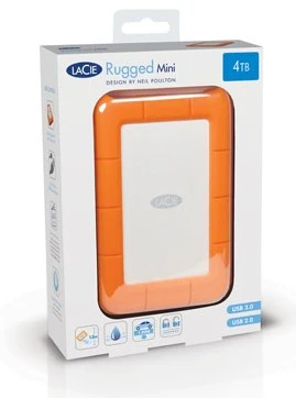 LaCie Rugged Mini Disco Rigido Esterno 4000 GB Arancione - immagine 6