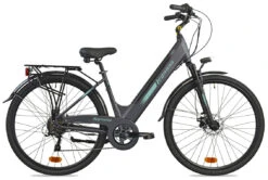 Legnano Aria 28 LGN.23A268G46 City E-Bike Alluminio Taglia Unica 468Wh Grigio