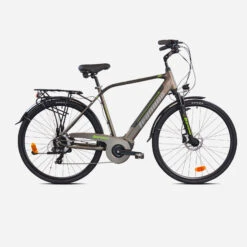 Legnano E Bike Trek Terra Man Taglia 50 Grigio Scuro