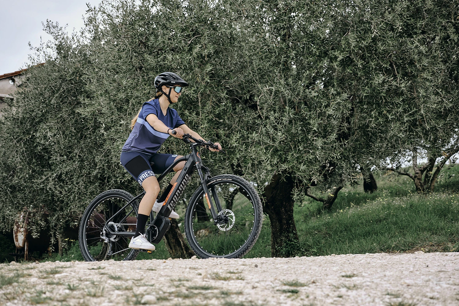 Mountain E-Bike Legnano Fuoco Mamba 45 Alluminio Ruote Da 29 Pollici Nero - immagine 4