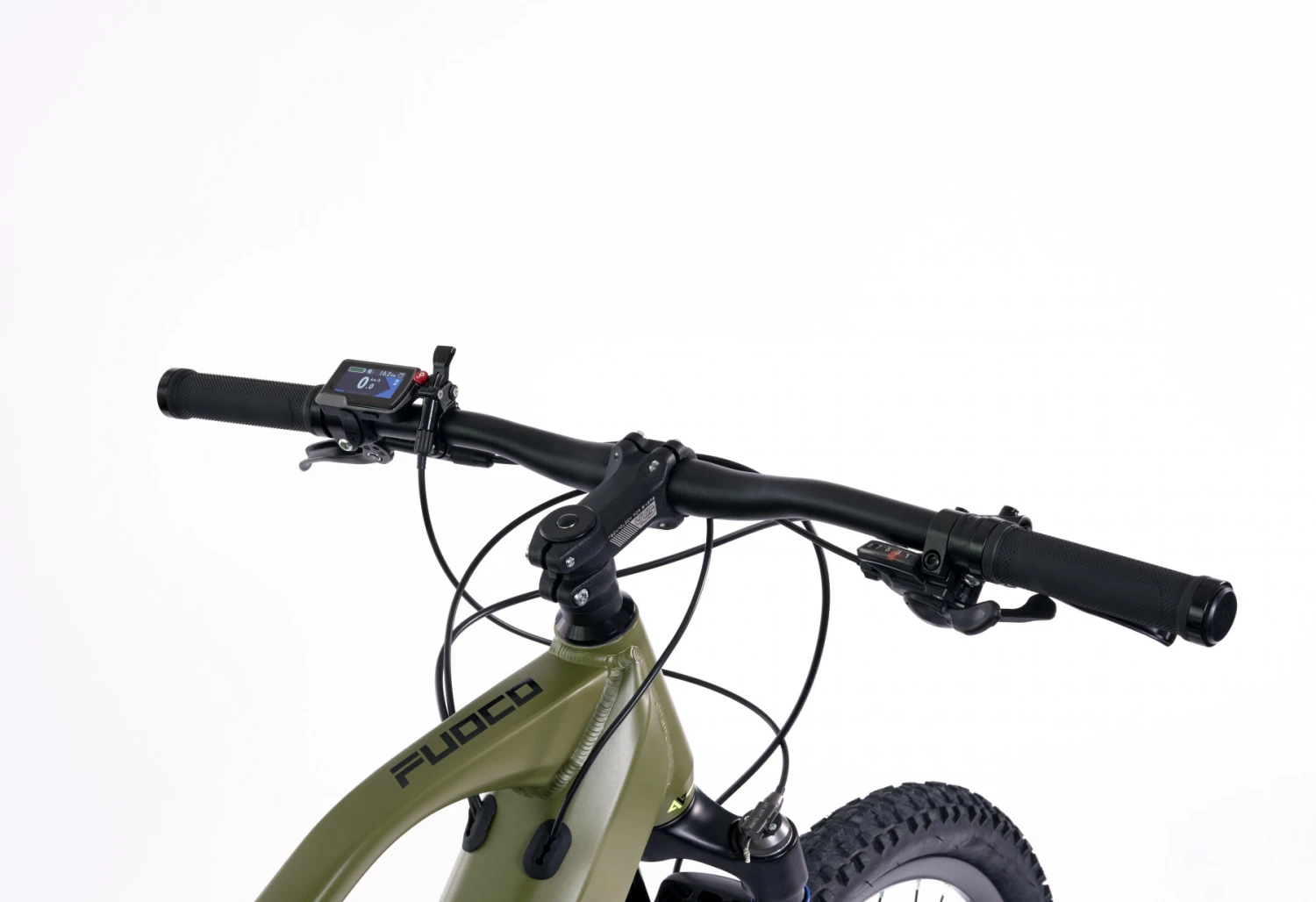 Mountain E-Bike Legnano Fuoco Mamba 45 Alluminio Ruote Da 29 Pollici Nero - immagine 18