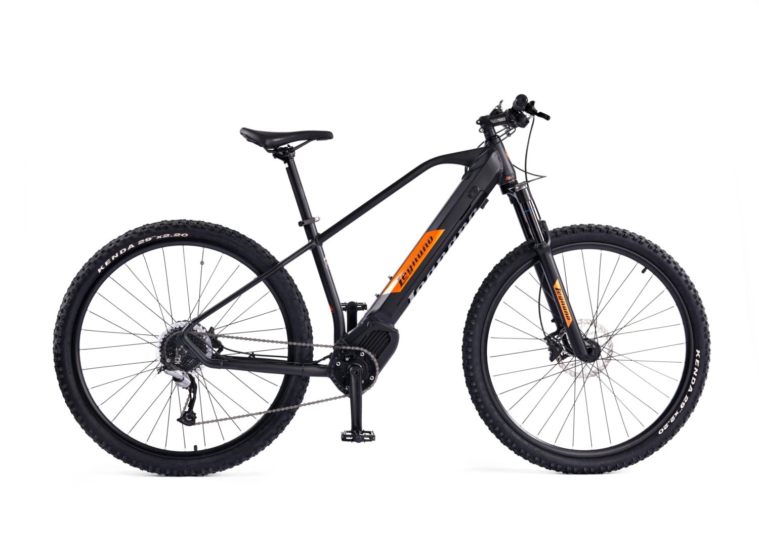 Mountain E-Bike Legnano Fuoco Mamba 45 Alluminio Ruote Da 29 Pollici Nero
