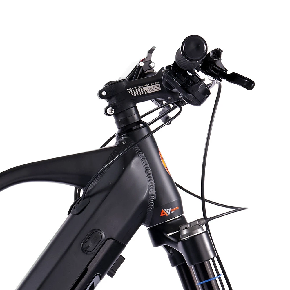 Mountain E-Bike Legnano Fuoco Mamba 50 Alluminio Ruote Da 29 Pollici Nero - immagine 19