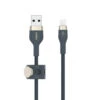 Belkin CAA010BT2MBL Cavo USB 1 M USB A USB C/Lightning Blu
