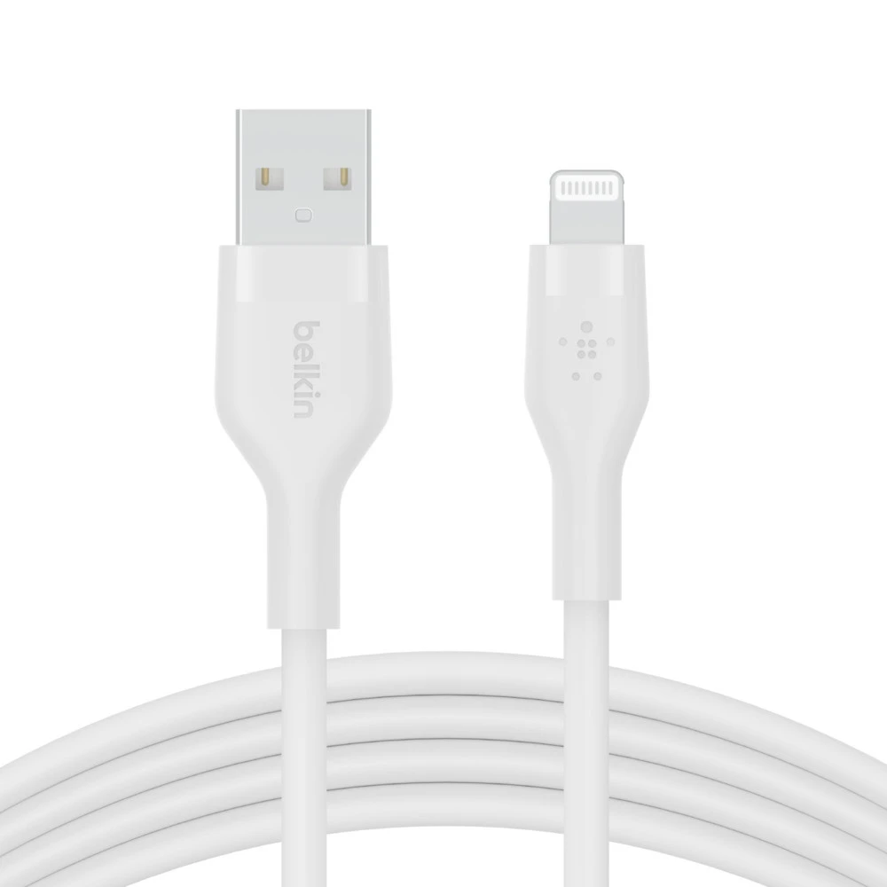 Belkin CAA008BT1MWH Cavo USB 1 M USB A USB C/Lightning Bianco - immagine 4