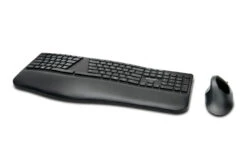 Kensington Pro Fit Ergo Tastiera RF Senza Fili + Bluetooth QWERTY Inglese UK Nero