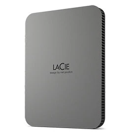 LaCie Mobile Drive Secure Disco Rigido Esterno 4000 GB Grigio - immagine 2