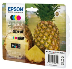 Epson 604XL Cartuccia D'inchiostro 4 Pz Originale Resa Elevata (XL) Nero, Ciano, Magenta, Giallo