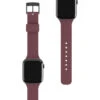 UAG UAG0322A Cinturino In Silicone Per Apple Watch 38 40 Mm Linea U Melanzana