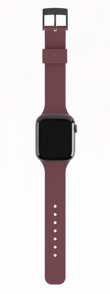 UAG UAG0322A Cinturino In Silicone Per Apple Watch 38 40 Mm Linea U Melanzana - immagine 4