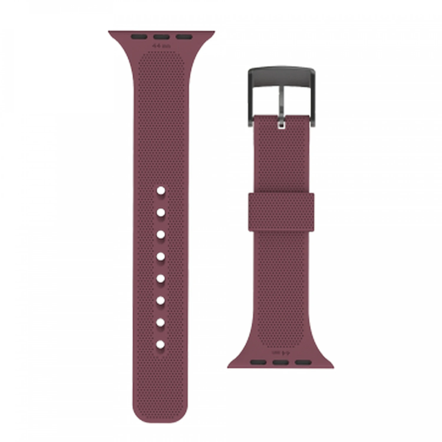 UAG UAG0326A Cinturino In Silicone Per Apple Watch 42 44 Mm Linea U Melanzana - immagine 6