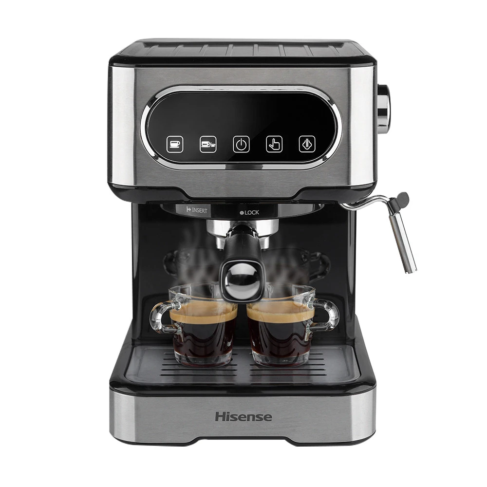 Hisense HESCM15DBK Macchina Per Caffè Manuale Macchina Per Espresso 1,5 L - immagine 2
