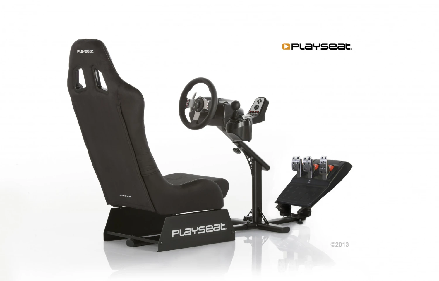 Playseat Evolution Alcantara Sedia Per Gaming Universale Seduta Imbottita Nero - immagine 3