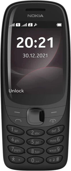 Nokia 6310 Telefono Cellulare Doppia SIM Display A Colori Nero