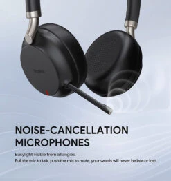 Yealink BH72 Auricolare Con Cavo E Senza Cavo A Padiglione Musica E Chiamate USB Tipo A Bluetooth Nero