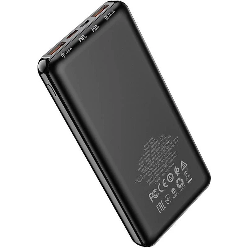 Powerbank BLUE Power BBJ15 PD 20W + QC 3.0 10.000 MA Nero - immagine 5