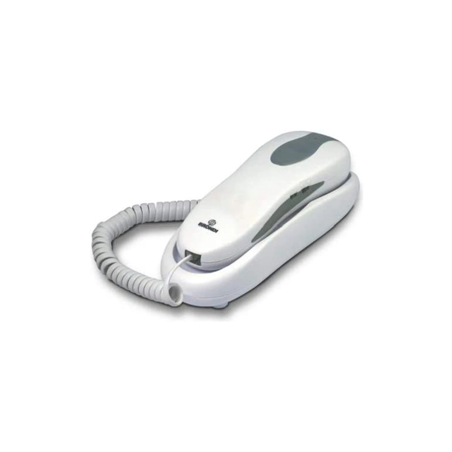 Telefono Analogico Brondi Nemo Con Filo Tasti Bianco Grigio - immagine 2