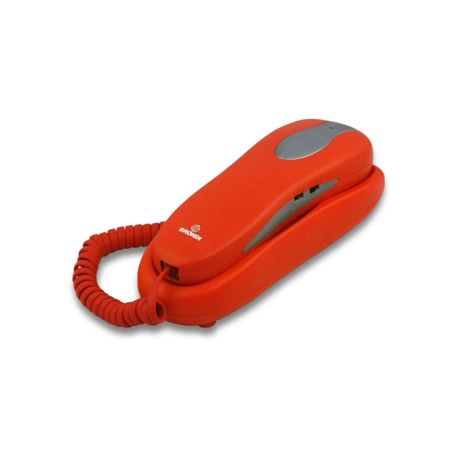 Telefono Analogico Brondi Nemo Con Filo Tasti Rosso - immagine 2
