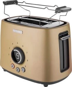 Sencor STS 6057CH Tostapane Digitale 1000n W Chrome Marrone