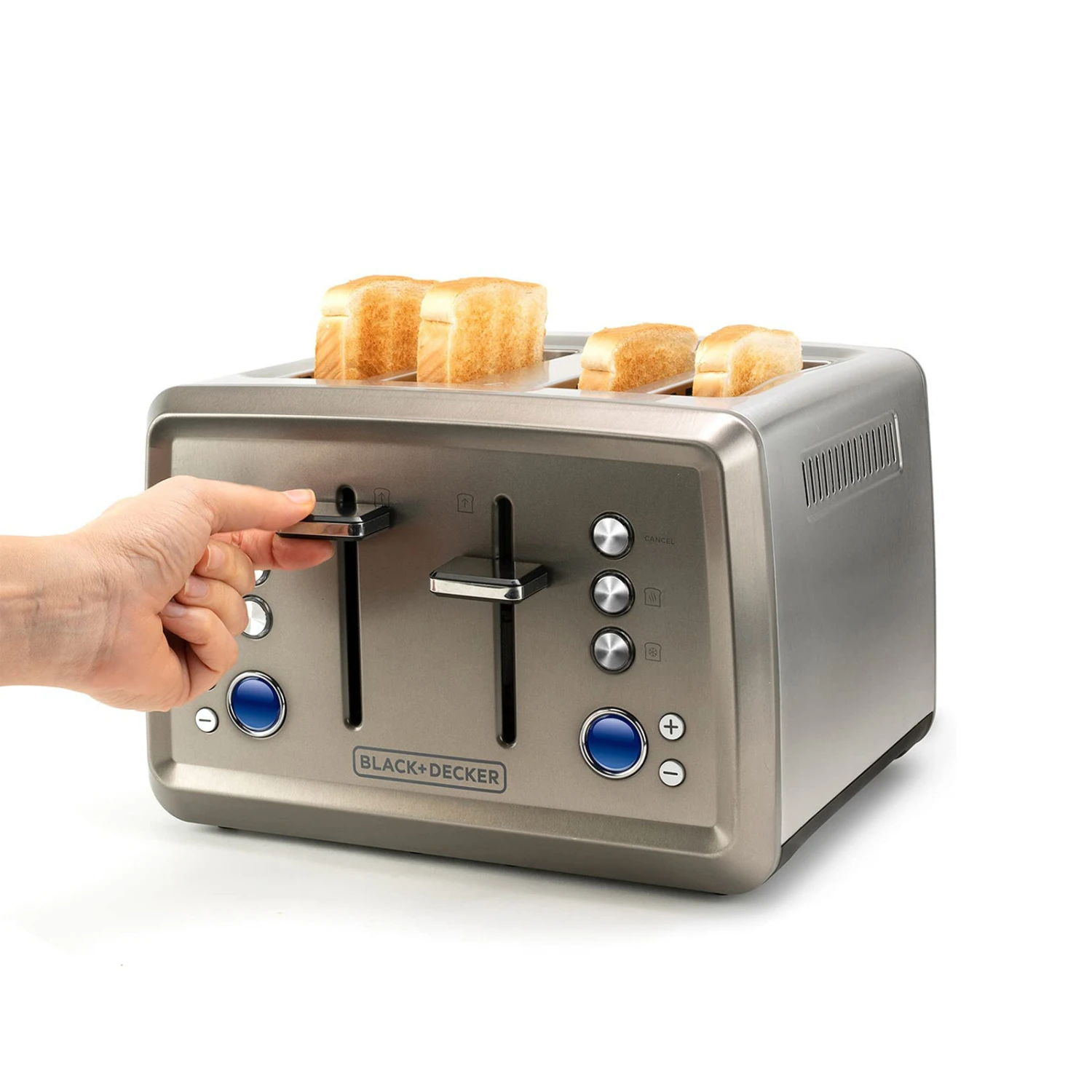 Tostapane Black E Decker BXTO1960E Controllo Digitale 1960 W Con 3 Funzioni - immagine 3