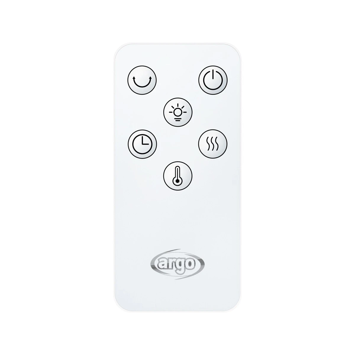 Termoventilatore Argoclima Bobo Elettrico Con Ventilatore Interno Bianco 2000W - immagine 5