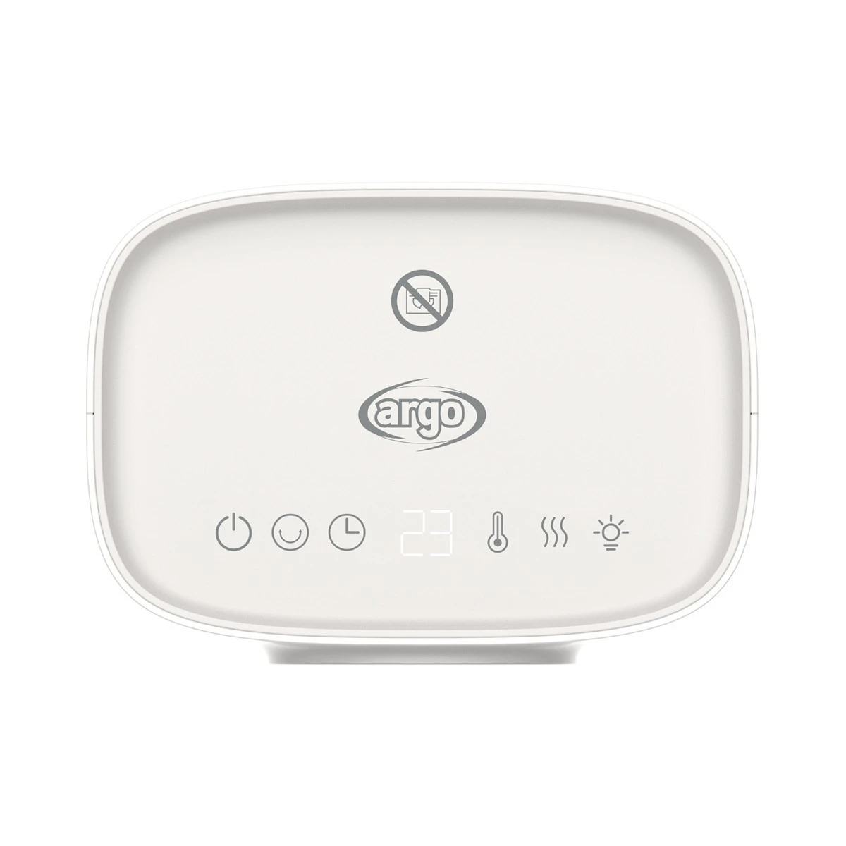 Termoventilatore Argoclima Bobo Elettrico Con Ventilatore Interno Bianco 2000W - immagine 8