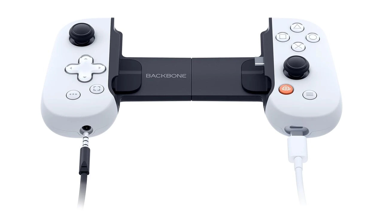Backbone BKB.BB-51-W-S Playstation Gamepad Controller Per Smartphone Android Edizione Playstation Grigio Chiaro - immagine 4