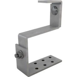 Contact Staffa Totalmente Regolabile Per Coppi/Tegole Str0004 - Sp. 5Mm H. 93/127Mm